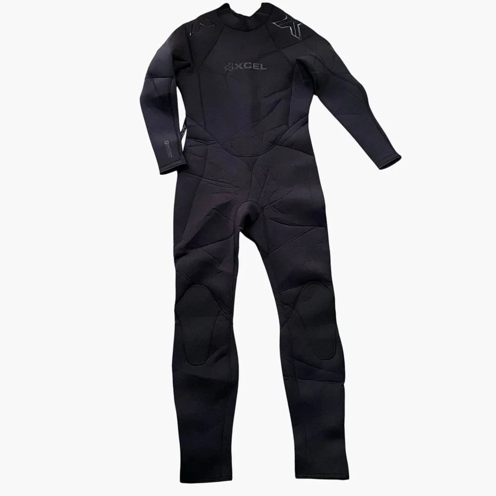 XCel Wetsuit Black Men Size XL Neoprene Full Suit Scuba Dive